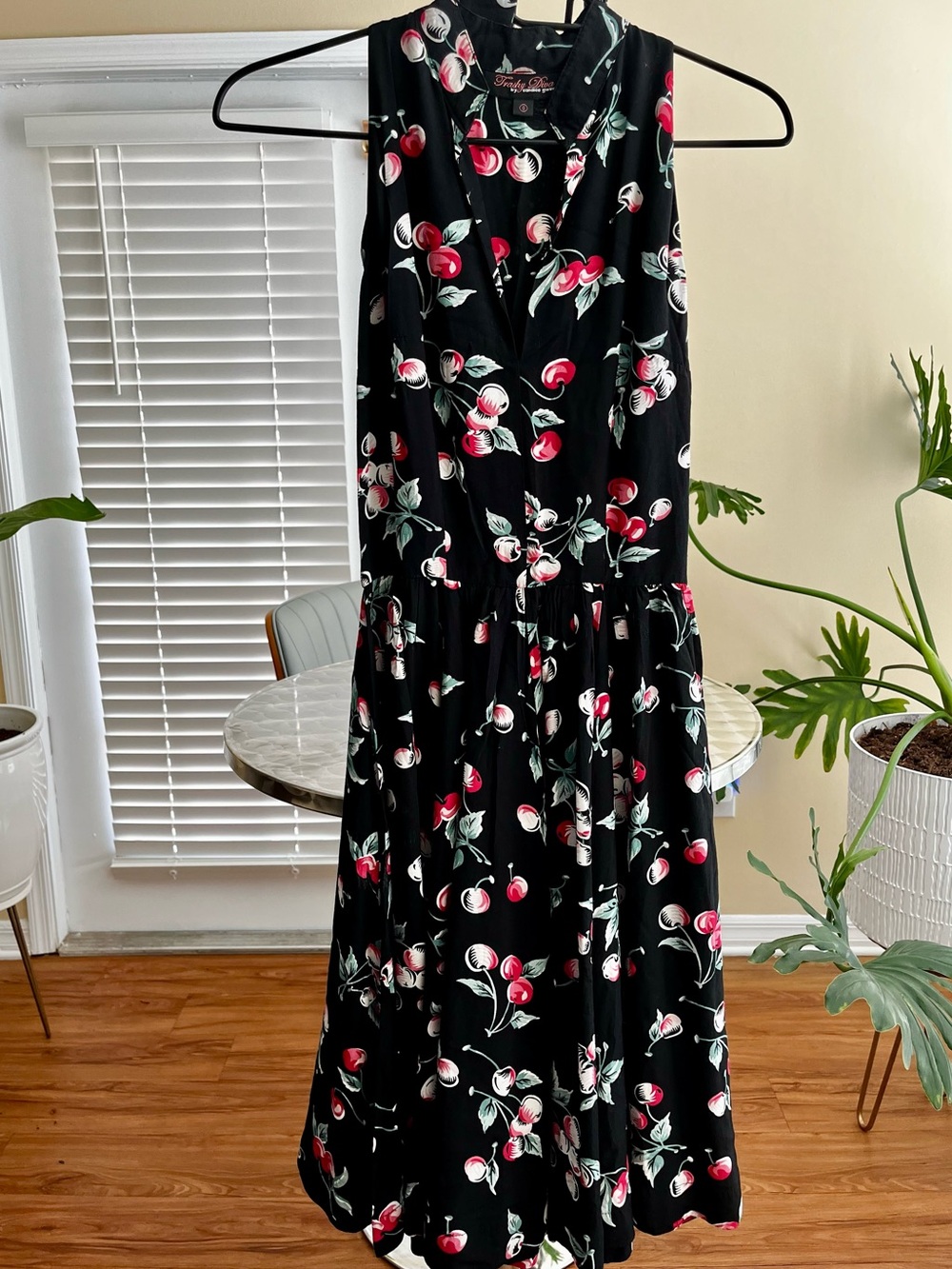 Trashy Diva Cherries Streetcar Dress EUC